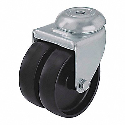 GRAINGER LMDAPOA75G Low-Profile Easy-Turn Bolt-Hole Castor