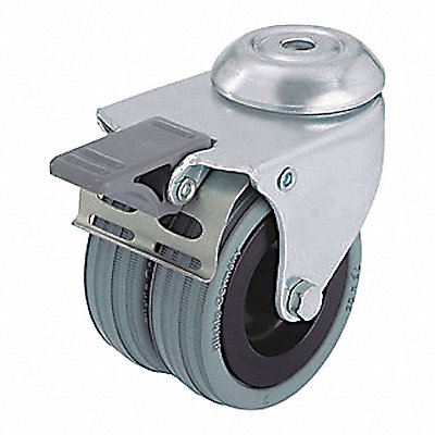 GRAINGER LMDAVPA50GFI Low-Profile Easy-Turn Bolt-Hole Castor