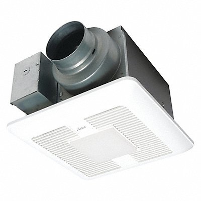 PANASONIC FV0511VKL2 Bathroom Fan 4In Duct Dia Zinc-Al-Mg 120 V