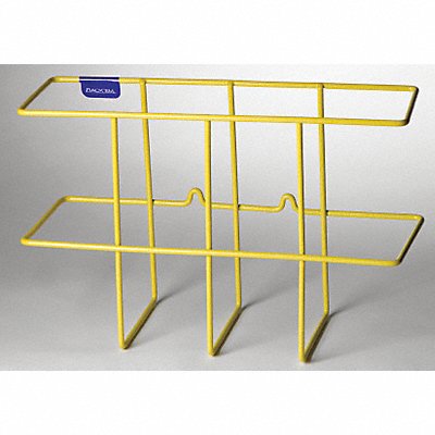 GRAINGER 3004 Binder Holder 8-3/4 H x 13-3/4 W Yellow