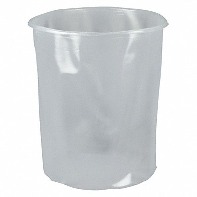 GRAINGER G1116PLLD Pail Liner Natural 5 gal LDPE PK100