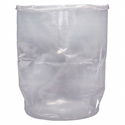 GRAINGER G55153425G4 Drum Liner Natural 55 gal LDPE PK20