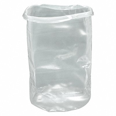 GRAINGER G0593615 Drum Liner Natural 30 gal LDPE PK25