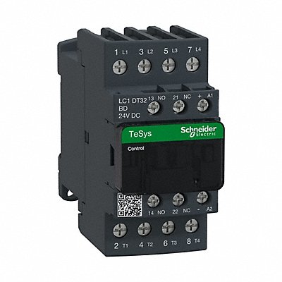 SCHNEIDER LC1DT32BD IEC Magnetic Contactor Non Reversing 24VDC