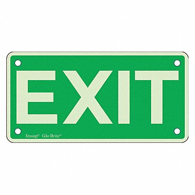 JESSUP MANUFACTURING GRAN14198 Safety Sign 3 in x 6 in Plastic