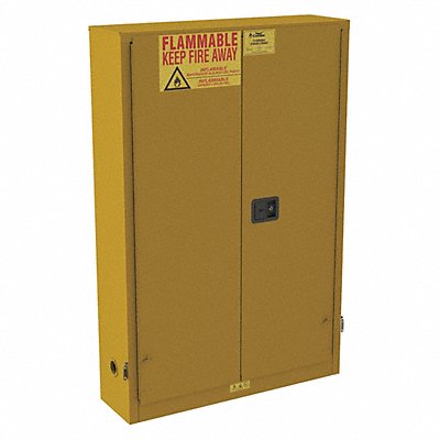 CONDOR 491M78 Paint and Ink Safety Cabinet Wall Mount