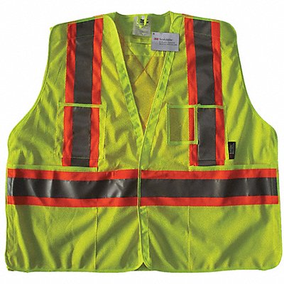 CONDOR 491T18 Safety Vest Yellow/Green 2XL/3XL