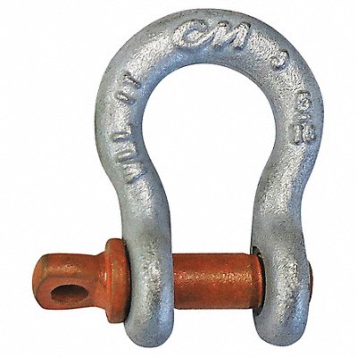 COLUMBUS MCKINNON CORP. M647G Anchor Shackle 2 000 lb Carbon Steel