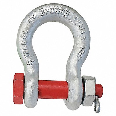 CROSBY 1021038 Anchor Shackle 10 000 lb Alloy Steel