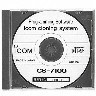 ICOM CS7100 Programming Software For 7100