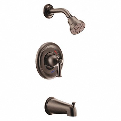 CFG T41311COWBGR Shower Valve Moen Round Brush Nickel