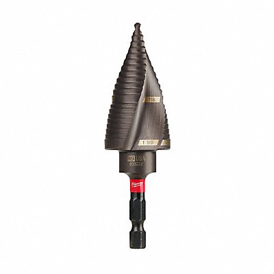 MILWAUKEE 48899249 Step Drill 7/8in to 1.125in Titanium