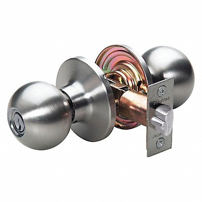 492U73 MASTER LOCK BA0115KA Knob Lockset Ball Style Satin Nickel