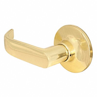 MASTER LOCK RL0503BOX Lever Lockset Polished Brss Return Style