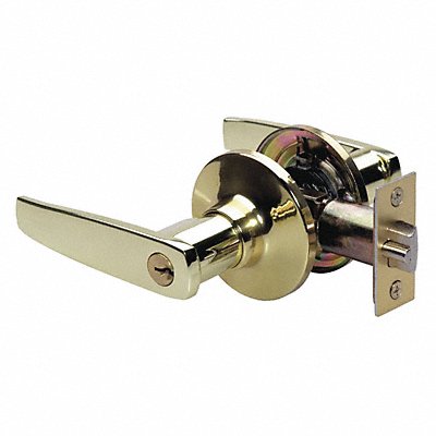 MASTER LOCK SLL0103KA4S Lever Lockset Satin Brass Straight Style