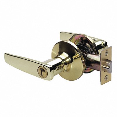 MASTER LOCK SLL0303BOX Lever Lockset Polished Brss Strght Style