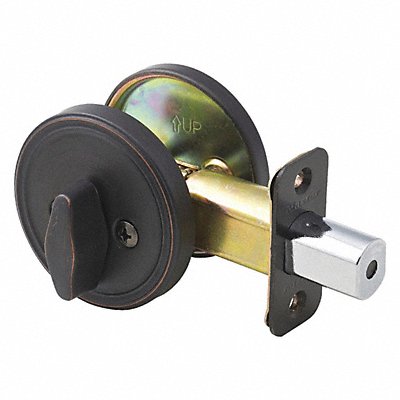 MASTER LOCK DS0512P Deadbolt Aged Bronze Single Cylinder