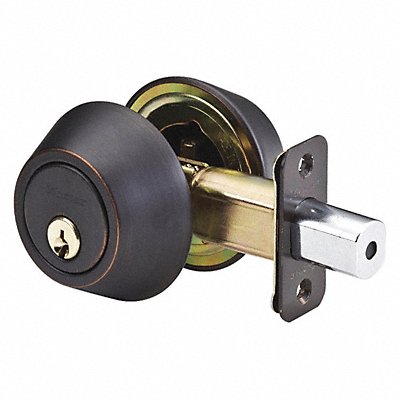 MASTER LOCK DS0712PKA4 Deadbolt Aged Bronze Double Cylinder
