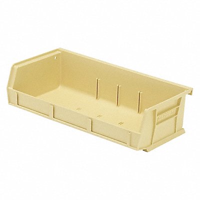 QUANTUM STORAGE SYSTEMS QUS232IV K4955 Hang and Stack Bin Ivory PP 3 in