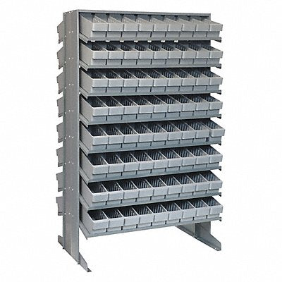 QUANTUM STORAGE SYSTEMS QPRD501GY K6931 Pick Rack 24inx60inx36in Grey