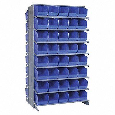 QUANTUM STORAGE SYSTEMS QPRD204RD K6929 Pick Rack 36inx64inx36in Red