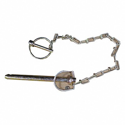 GARLOCK SAFETY SYSTEMS 151274 Hitch Pin Silver
