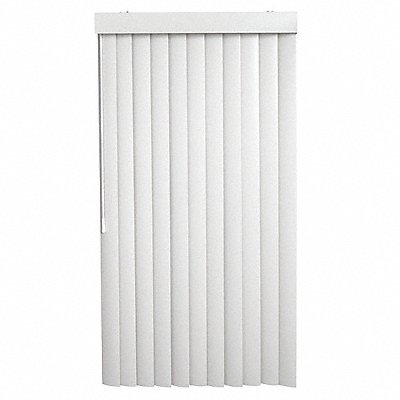 GRAINGER 493P54 Window Blinds Vinyl White