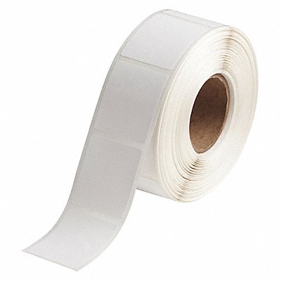 BRADY J202587425J Label Roll 1-1/2 W White Die Cut - Tag