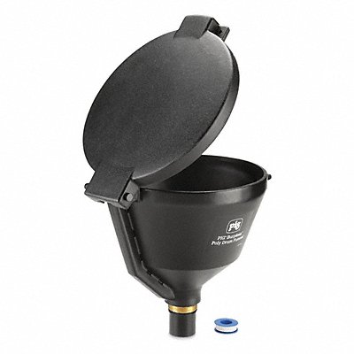 PIG DRM1680BK K7660 Drum Funnel Black Polyethylene NPT