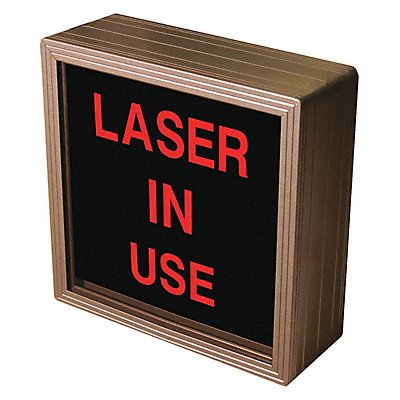 TAPCO 140061 Custom Backlit Sign 2-1/4 Lx7 Wx7 H