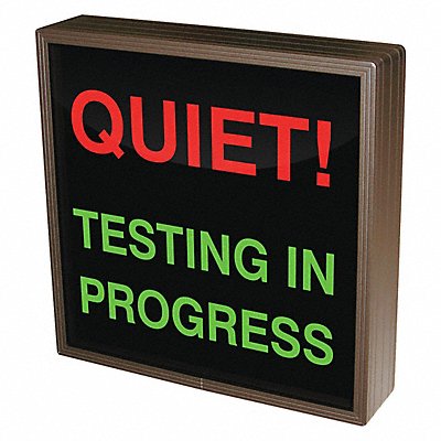 TAPCO 140069 Custom Backlit Sign 2-1/4 Lx12 Wx12 H