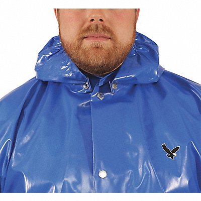 TINGLEY H22141 Rain Hood L Blue Polyurethane Mens