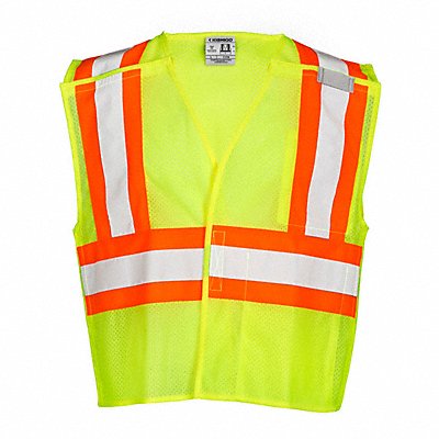 KISHIGO 1174M E6648 Breakaway Hi Vis Vest Class 2 M Lime