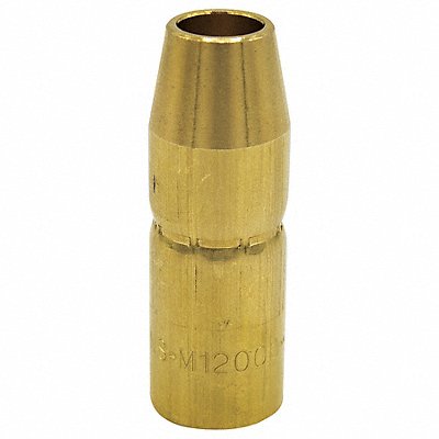 MILLER ELECTRIC NSM1200B MILLER Brass Conical MIG Weld Nozzle PK2