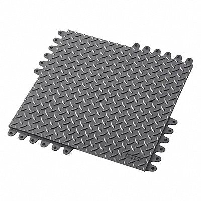 NOTRAX 573S1818BL Interlocking Antifatigue Mat 18 L