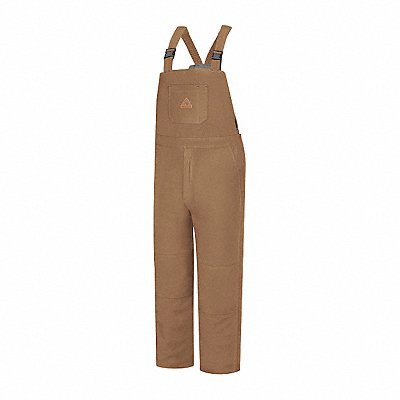 VF IMAGEWEAR BLN4BDRG4XL K1941 Bib Overall Fits Waist 56 to 58 Brown