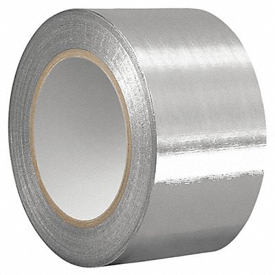 GRAINGER TC445172MMX55M Foil Tape 2 13/16 in x 60 yd Aluminum