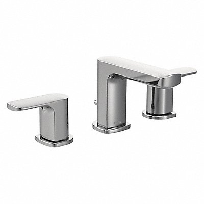 RIZON T6920 Straight Chrome Moen Rizon Brass 1.2gpm
