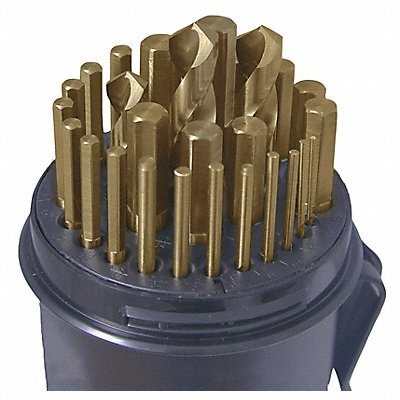 CLE-LINE C10629 Jobber Drill Set 29 pc Cobalt