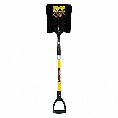 SEYMOUR MIDWEST 49563GR Square Point Shovel 29 Handle 14Ga