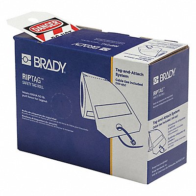 BRADY 150501 Inspection Tag Polyester English 5-3/4 H