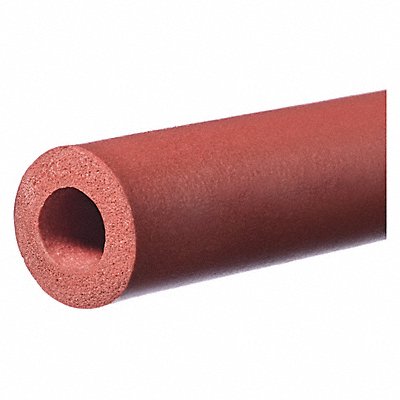 GRAINGER ZUSASSRT4 Silicone Tube Outside Dia 1 1/4 L 5 ft