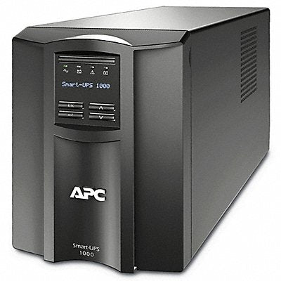 APC BY SCHNEIDER ELECTRIC SMT1000C UPS System 19 Min/5.8 Min Backup Time