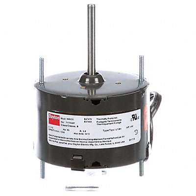 DAYTON 71732487M Motor 1/70 HP 1550 rpm 3.3 115V