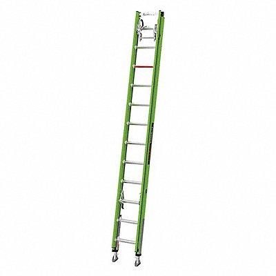 LITTLE GIANT 17524264V Extension Ladder 300 lb Cap. Fiberglass