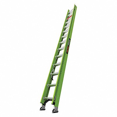 LITTLE GIANT 18728 Extension Ladder 300 lb Cap. Fiberglass