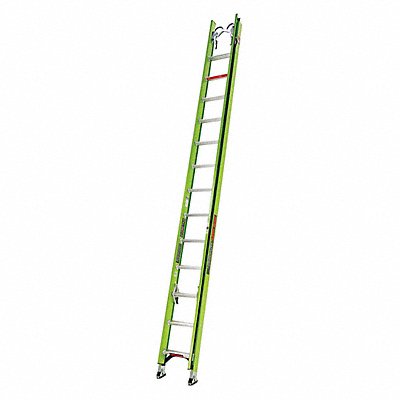LITTLE GIANT 18328 Extension Ladder 300 lb Cap. Fiberglass