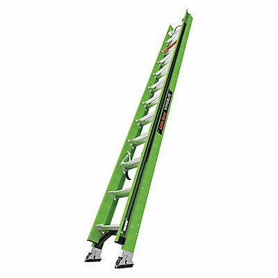 LITTLE GIANT 18724186 Extension Ladder 300 lb Cap. Fiberglass