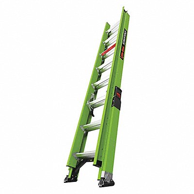 LITTLE GIANT 18816 Extension Ladder 300 lb Cap. Fiberglass