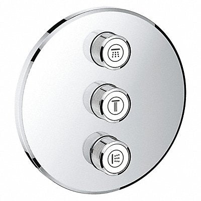 GROHE 29122000 Triple Volume Control Trim Grohe Chrome
